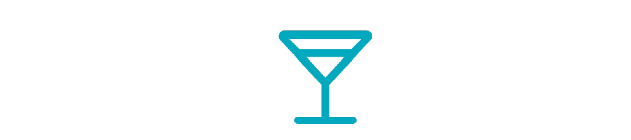 Icon of a cocktail glass.